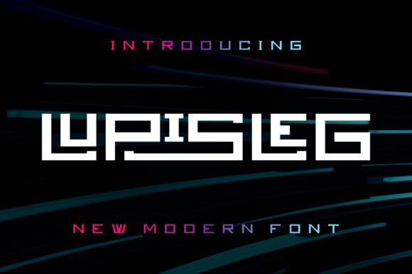 Lupisleg Font Carattere