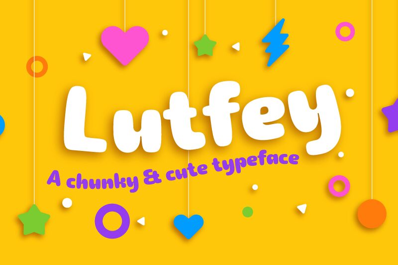Lutfey Schriftart