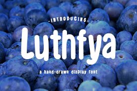 Luthfya Schriftart