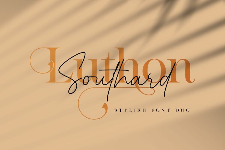 Luthon Southard Script الخط 