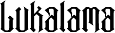 معاينة خط Lukalama Regular