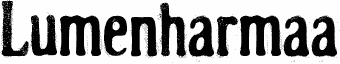 Lumenharmaa
