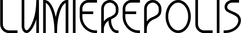 Lumierepolis font