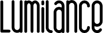Lumilance Free Trial písmo