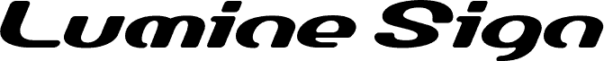 LumineSign Bold