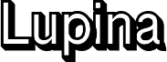 معاينة خط Lupina 3D Demo rudeRight