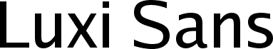 Luxi Sans Regular