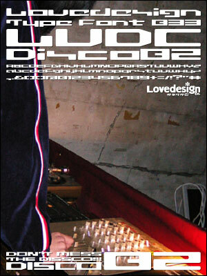 LVDC Disco02 Czcionka