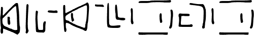 Preview of the Lvlcnrn Regular font