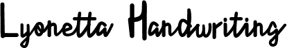 Lyonetta  Handwriting