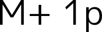 Preview of the M+ 1p regular font