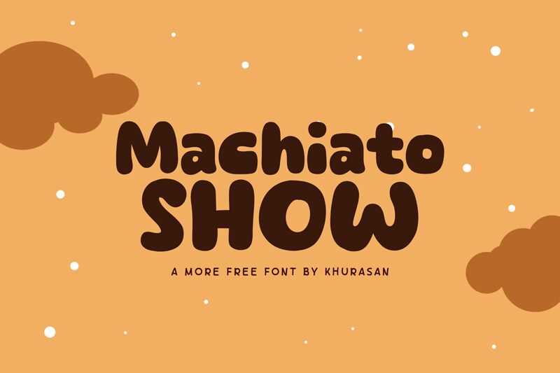 Machiato Show Schriftart