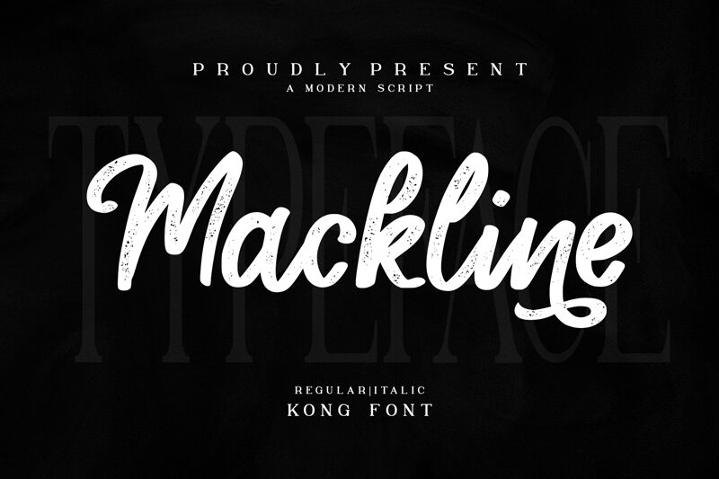 Mackline Schriftart