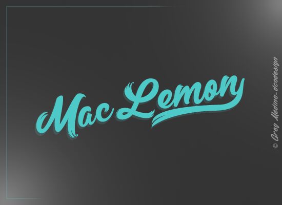 MacLemon Czcionka