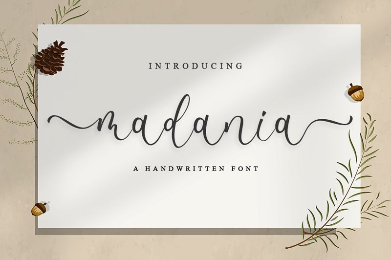 madania Schriftart