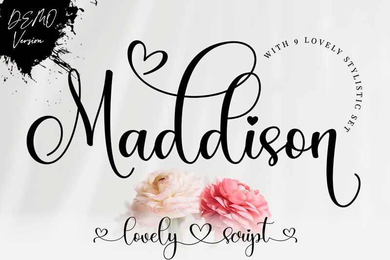 Maddison Schriftart