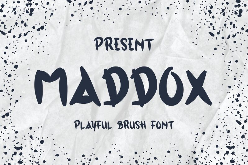 Maddox Schriftart