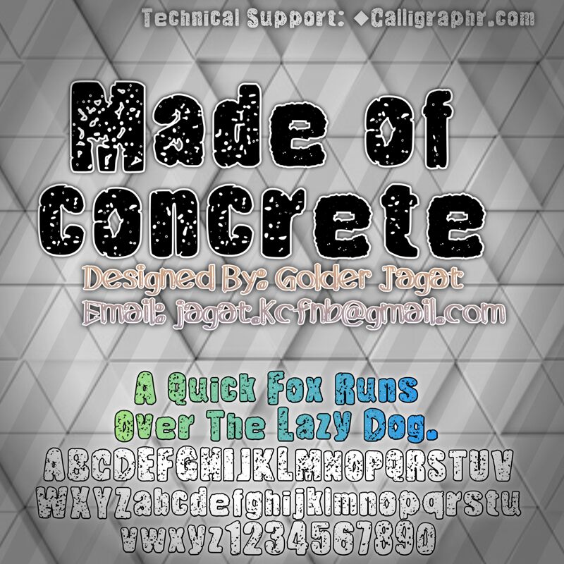 Made Of Concrete Fuente