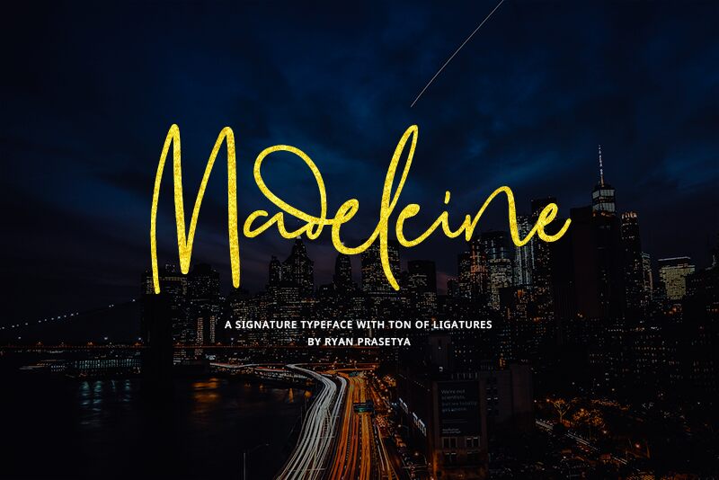 Madeleine Schriftart