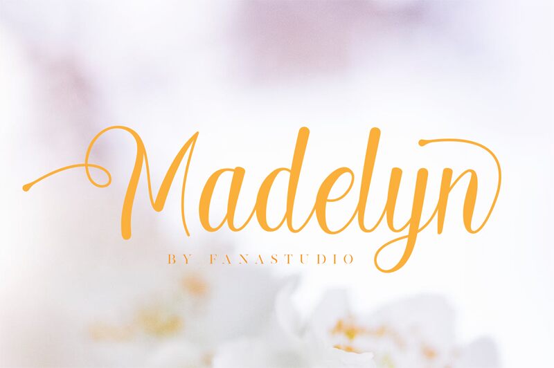 Madelyn Schriftart