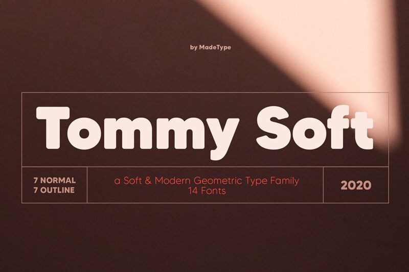 MADE Tommy Soft Schriftart
