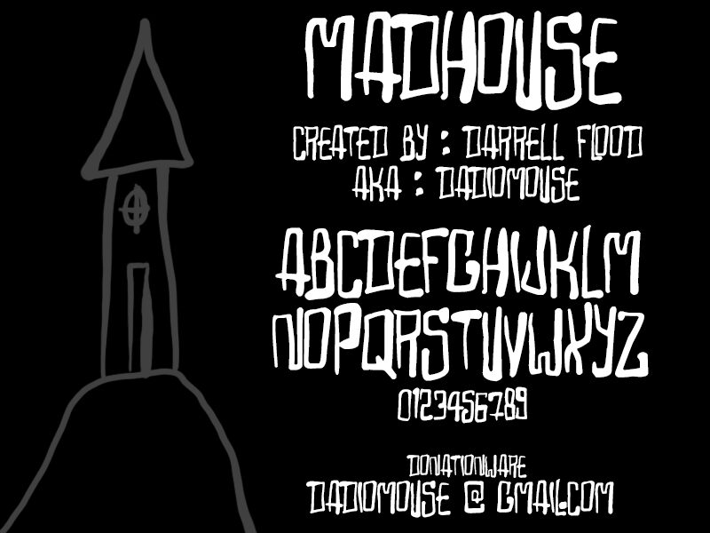 Madhouse Druh písma