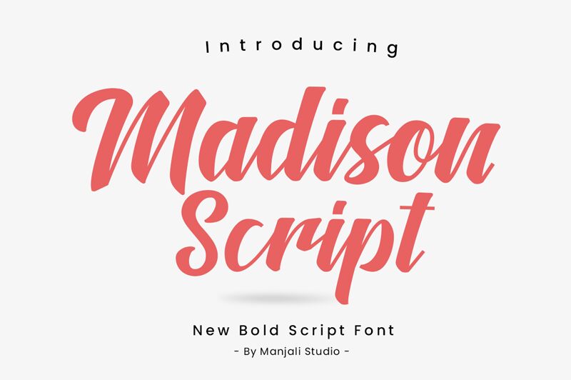 Madison Script Schriftart
