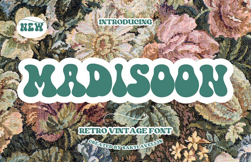 Madisoon Schriftart