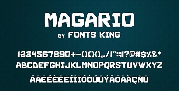 Magario Schriftart