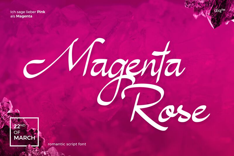 Magenta Rose フォント