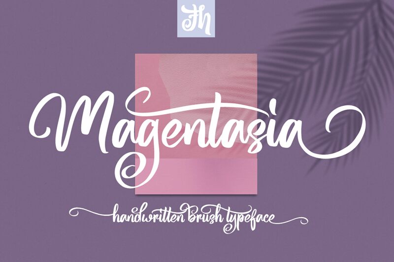 Magentasia Schriftart