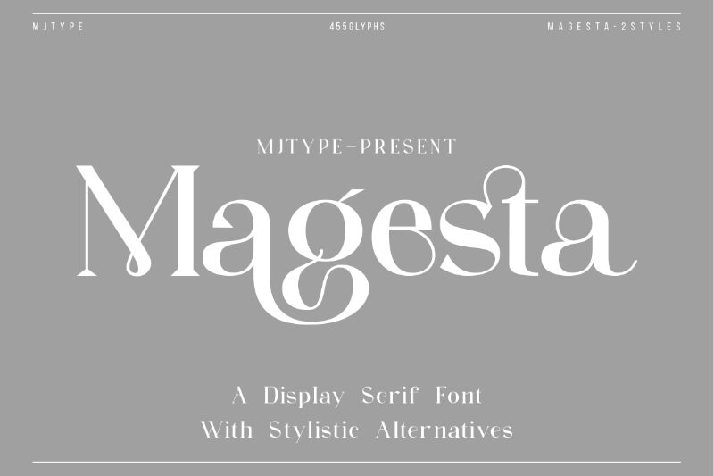 Magesta Schriftart
