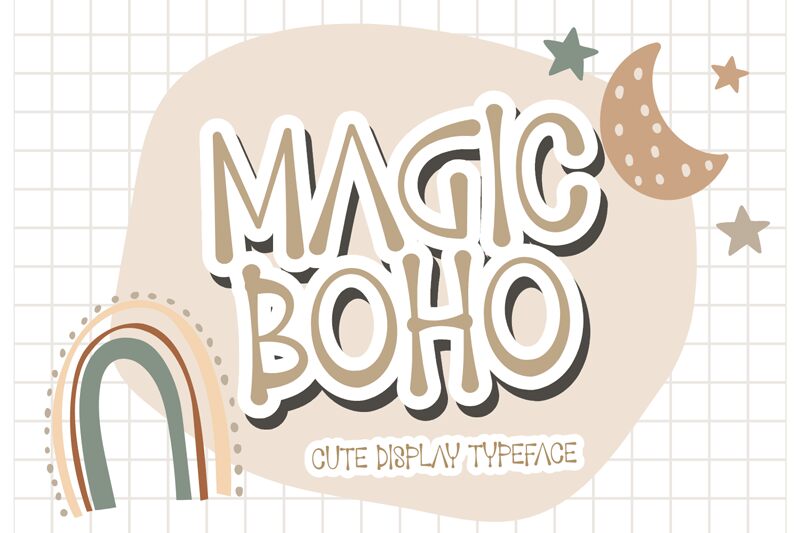 Magic Boho Czcionka