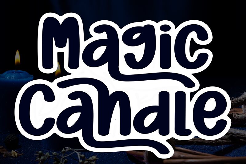 Magic Candle Schriftart