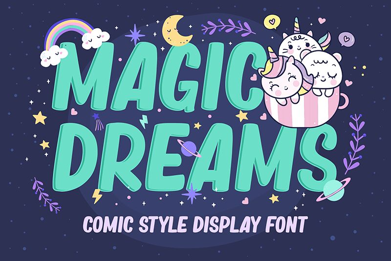 Magic Dreams Schriftart