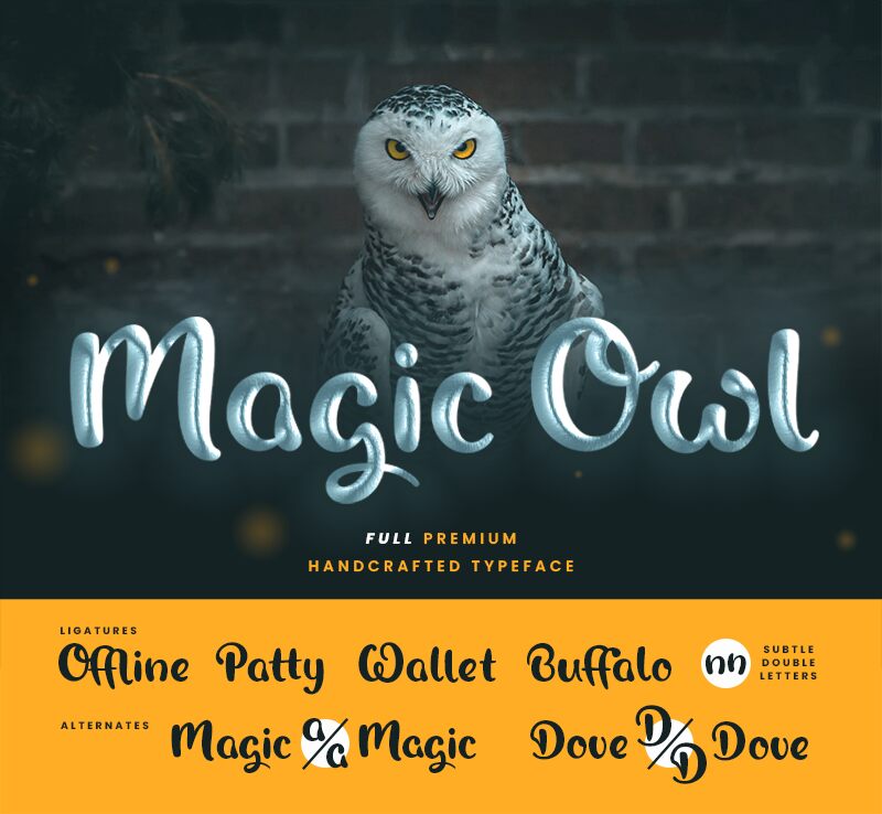 Magic Owl Czcionka