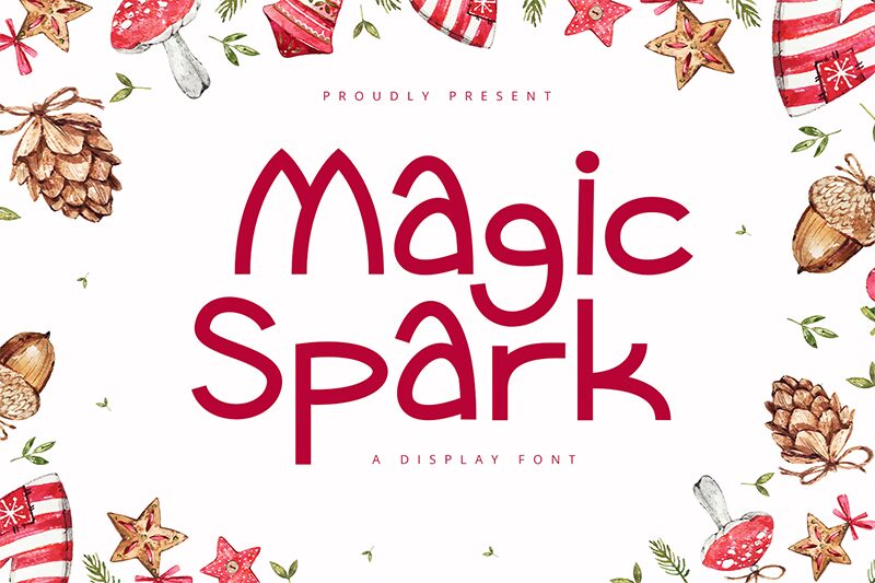 Magic Spark Schriftart