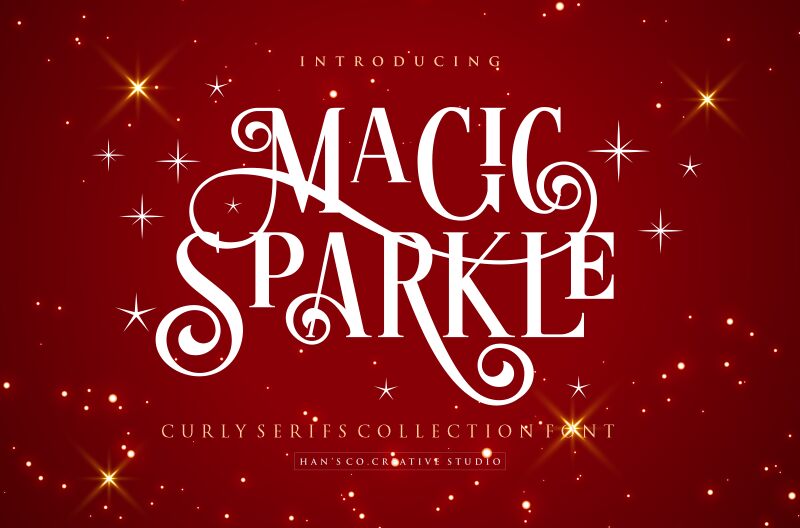Magic Sparkle Czcionka