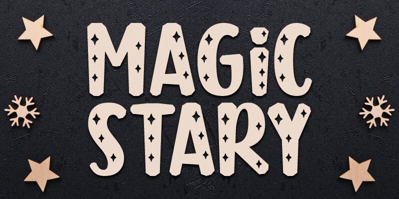 Magic Stary Schriftart