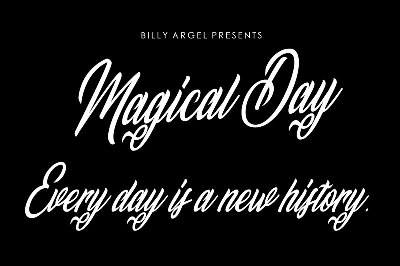 Magical Day Schriftart