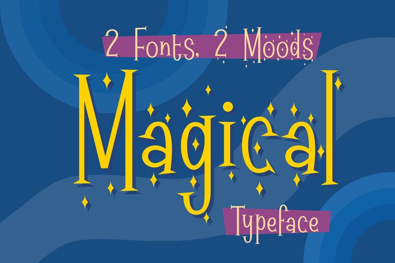 Magical Schriftart