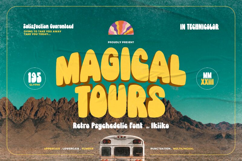 Magical Tours Schriftart