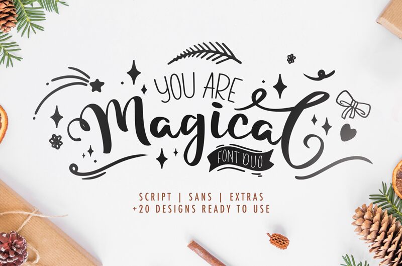 Magical Schriftart
