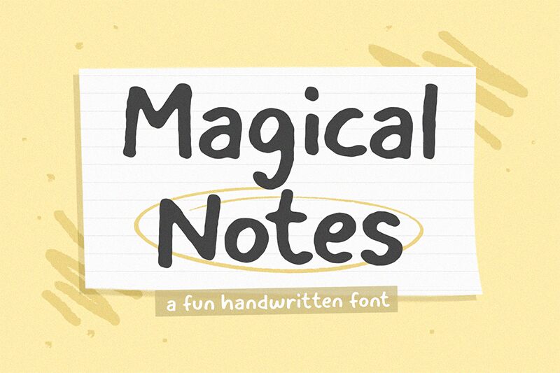 Magicalnotes الخط 