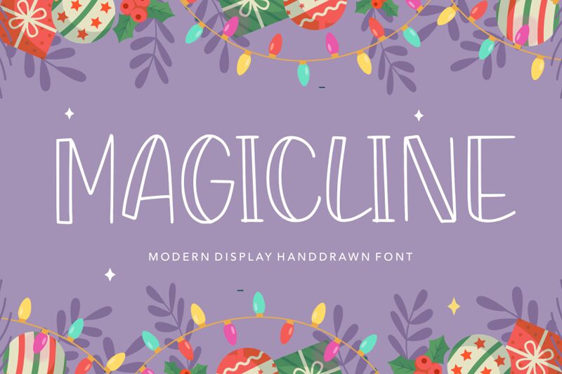 MAGICLINE Schriftart