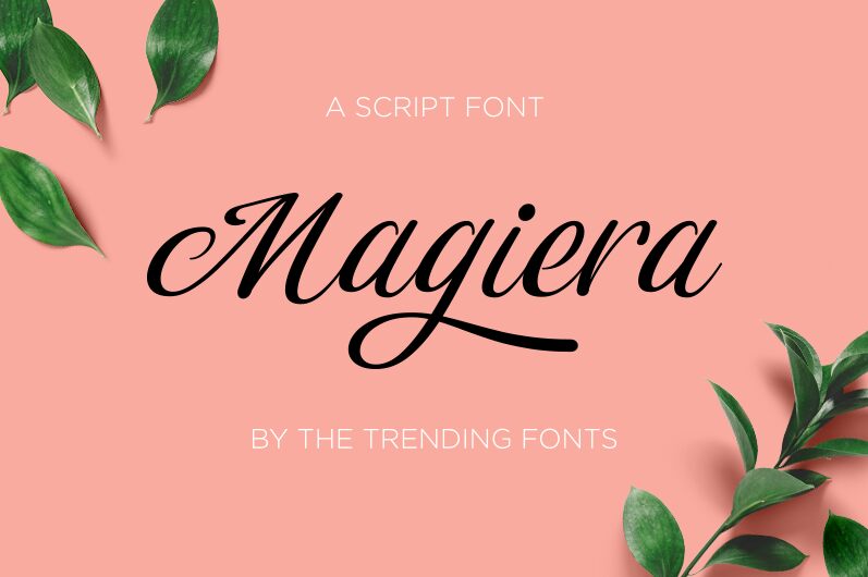 Magiera Script Czcionka