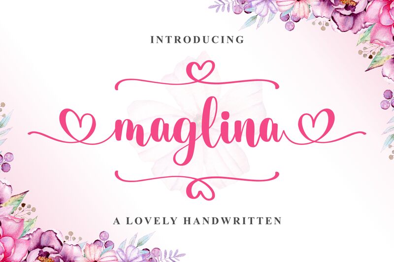 Maglina Schriftart