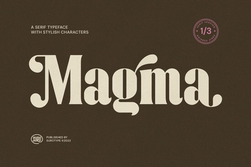 Magma DEMO Regular font