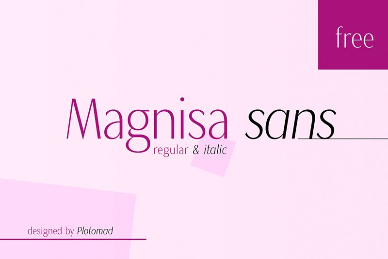 Magnisa Sans Czcionka
