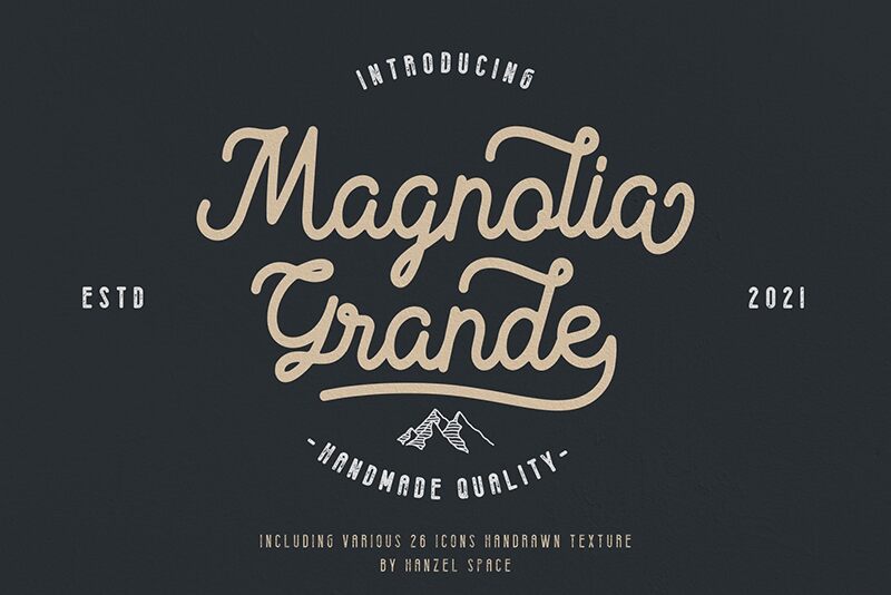 Magnolia Grande Czcionka